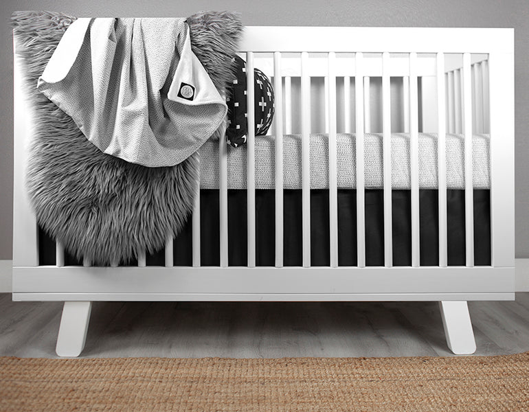 Tiny Dash Crib Bedding Set Classic - Olli+Lime